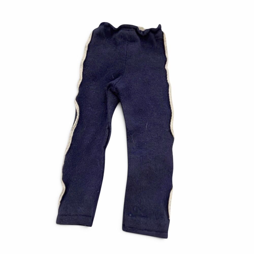 Vintage Barbie Ken & Friends / Clone Track Suit Pants Blue and White